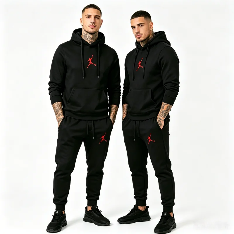 2026 New Autumn Winter Men Fashion Pullover Hoodie Tracksuit Set Loose Elastic Waist Joggers Casual Fitness Daily Ouatdoor Sport
2026 New Autumn Winter Men Fashion Pullover Hoodie Tracksuit Set Loose Elastic Waist Joggers Casual Fitness Daily Ouatdoor Sport