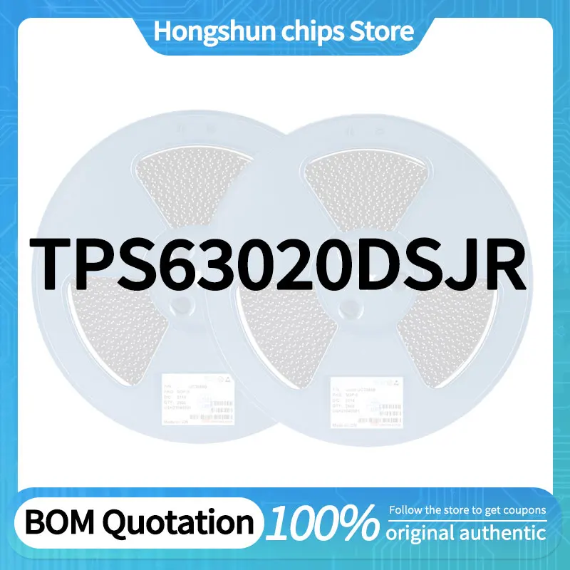 TPS63020DSJR PS63020 Standard version
TPS63020DSJR PS63020 Standard version