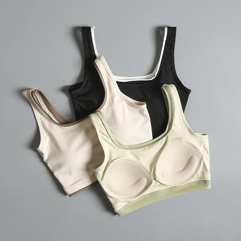 Women's Integrated Sports Bra Fitness Running Vest Shock Absorption Pilates Training Yoga Clothes U-Shape Full Cup Support
Women's Integrated Sports Bra Fitness Running Vest Shock Absorption Pilates Training Yoga Clothes U-Shape Full Cup Support
