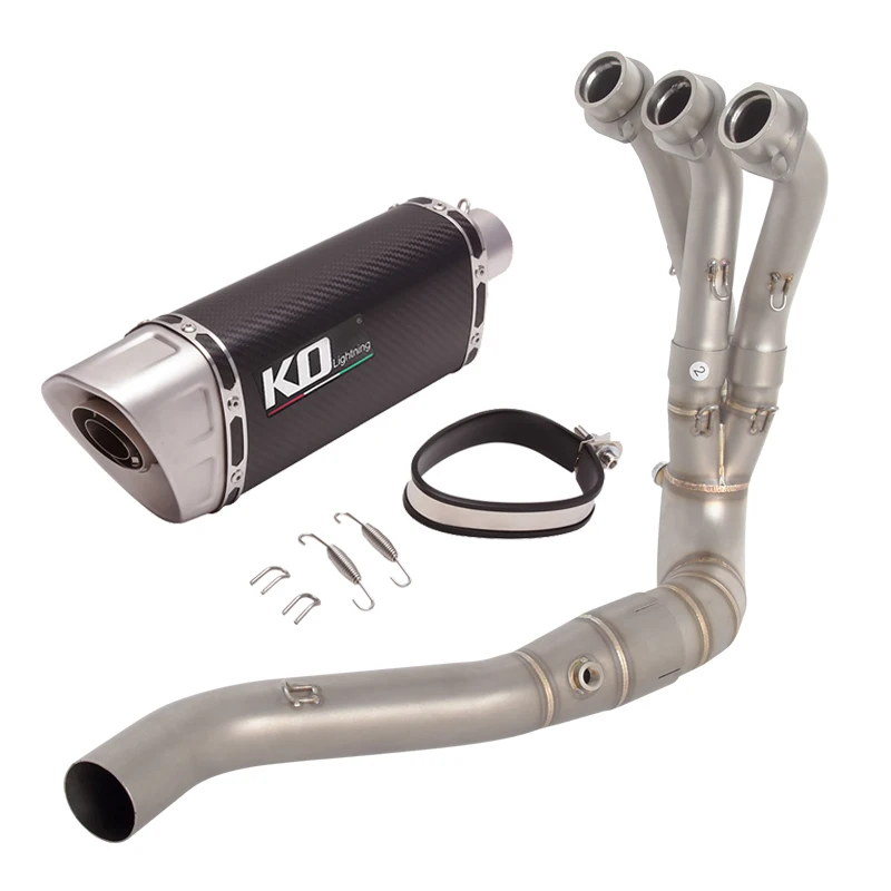 Slip On For Yamaha Tracer 9 9GT MT09 FZ09 XSR900 2024 2025 Motorcycle Full Exhaust System Header Link Pipe Carbon Fiber Muffler
Slip On For Yamaha Tracer 9 9GT MT09 FZ09 XSR900 2024 2025 Motorcycle Full Exhaust System Header Link Pipe Carbon Fiber Muffler