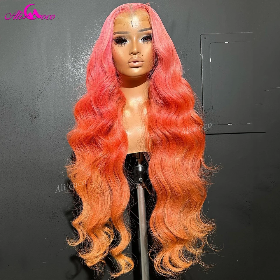 Omber Pink With Orange 180 Density 13x6 Lace Front Wigs Human Hair Pre Plucked 13x4 Transparent Lace Front Wigs Human Remy Hair
Omber Pink With Orange 180 Density 13x6 Lace Front Wigs Human Hair Pre Plucked 13x4 Transparent Lace Front Wigs Human Remy Hair