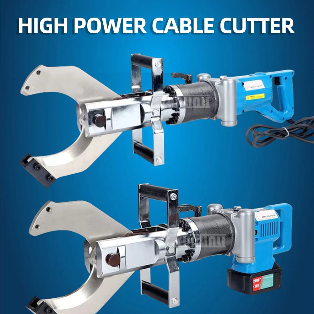 Electric Hydraulic Cable Cutter JP-120C Cable Cutting Pliers Battery Powered Cable Cutter for Copper & Aluminum Cables
Electric Hydraulic Cable Cutter JP-120C Cable Cutting Pliers Battery Powered Cable Cutter for Copper & Aluminum Cables