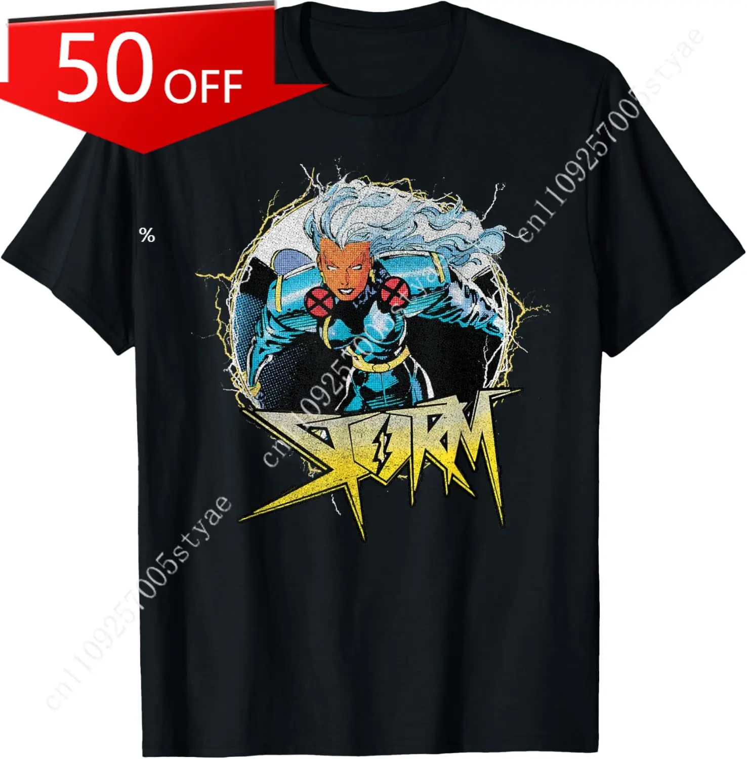 Marvel X-Men Storm Circle Portrait Logo T-Shirt
Marvel X-Men Storm Circle Portrait Logo T-Shirt