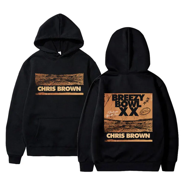 Rapper Chris Brown Pop Music Concert Merch Hoodie Breezy Bowl XX Tour 2025 Pullover Men Women Hip Hop Vintage Oversized Hoodies
Rapper Chris Brown Pop Music Concert Merch Hoodie Breezy Bowl XX Tour 2025 Pullover Men Women Hip Hop Vintage Oversized Hoodies