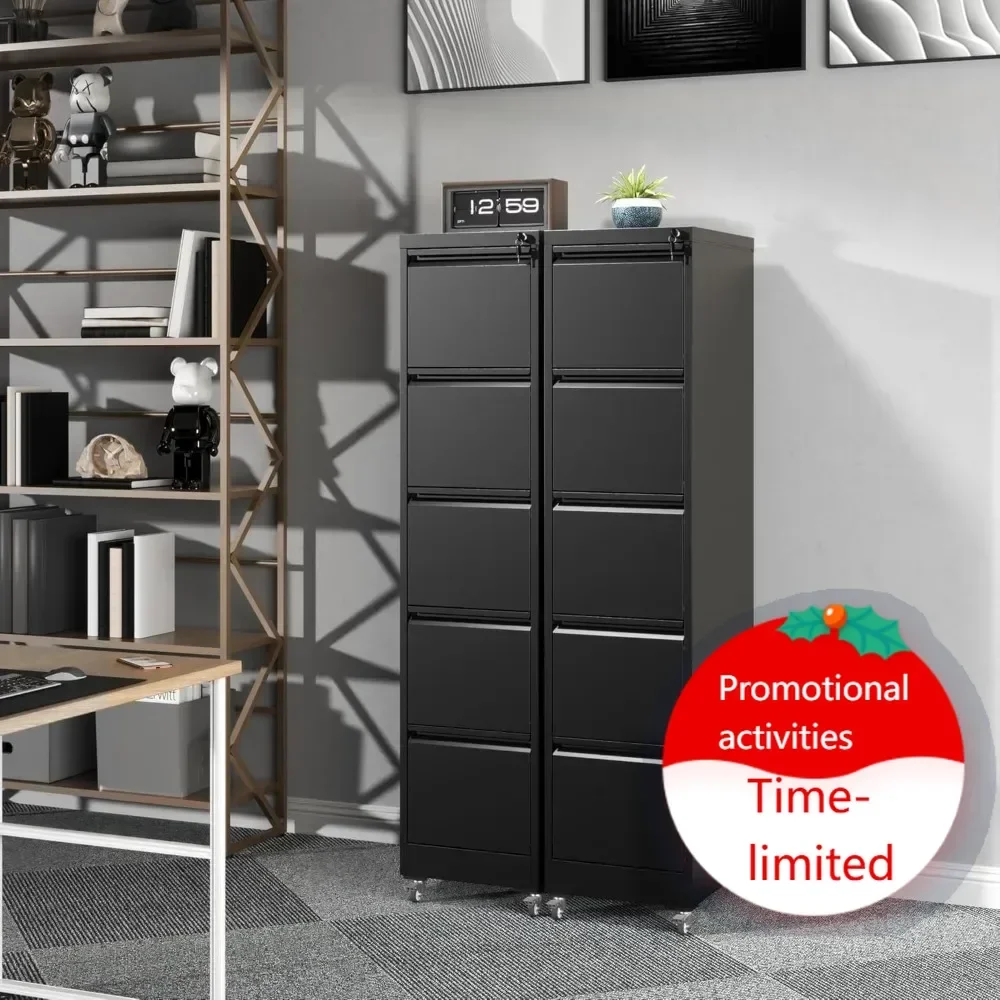 Hot sales5-Drawer Rolling File Cabinet with Lock, Metal Office Storage on Wheels for Legal/Letter Folders, Black
Hot sales5-Drawer Rolling File Cabinet with Lock, Metal Office Storage on Wheels for Legal/Letter Folders, Black