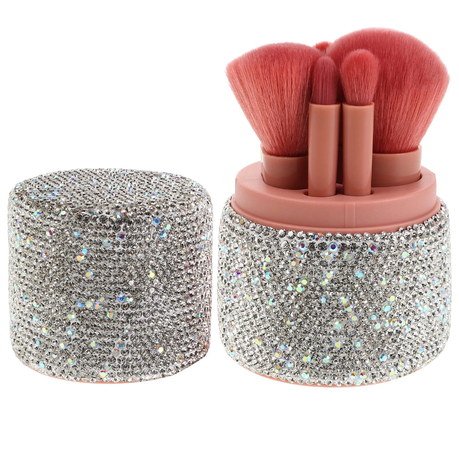 1Set Rhinestone Makeup Brush Organizer Crystal Bling Compact Travel Case Dustproof Holder Powder Foundation Eyeshadow Brushes
1Set Rhinestone Makeup Brush Organizer Crystal Bling Compact Travel Case Dustproof Holder Powder Foundation Eyeshadow Brushes