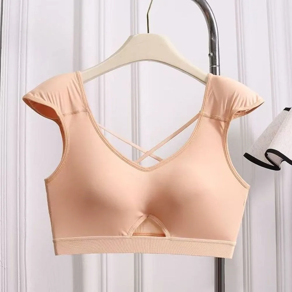 Невидимое прямоугольное нижнее белье на плечах, бесшовные перекрестные бретели, подплечники, бюстгальтер, нижнее белье, глубокий V-образный вырез, беспроводной бюстгальтер, коррекция фигуры
Невидимое прямоугольное нижнее белье на плечах, бесшовные перекрестные бретели, подплечники, бюстгальтер, нижнее белье, глубокий V-образный вырез, беспроводной бюстгальтер, коррекция фигуры