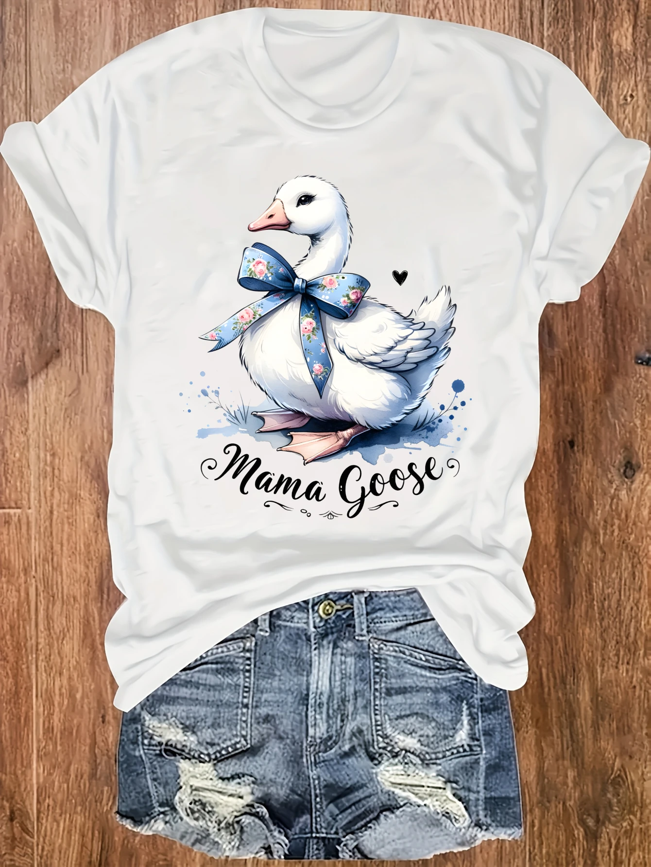 Женская майка больших размеров Mama Goose Duck с бантом, подходит для занятий спортом и повседневной носки, летние модные топы, женская одежда
Женская майка больших размеров Mama Goose Duck с бантом, подходит для занятий спортом и повседневной носки, летние модные топы, женская одежда