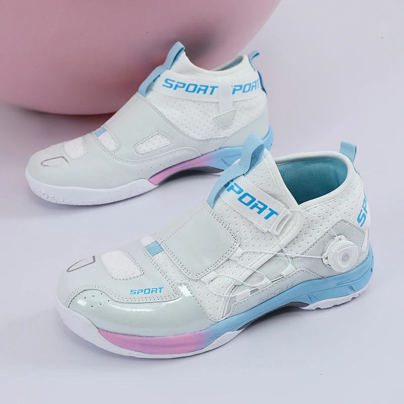 Professional Badminton Shoes Men Women High Quality Knob Women's Tennis Shoes Breathable Volleyball Sneakers Men's Sports Shoes
Professional Badminton Shoes Men Women High Quality Knob Women's Tennis Shoes Breathable Volleyball Sneakers Men's Sports Shoes