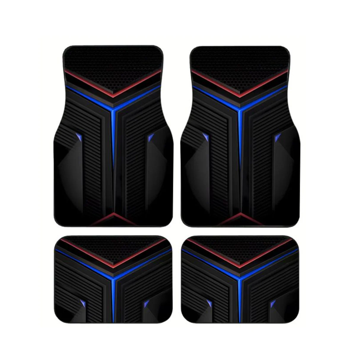 Honeycomb Texture Red Blue V Geometry Car Floor Mats 4Pcs Cyber Sport Universal Auto Foot Carpet Interior Accessories For SUVs
Honeycomb Texture Red Blue V Geometry Car Floor Mats 4Pcs Cyber Sport Universal Auto Foot Carpet Interior Accessories For SUVs