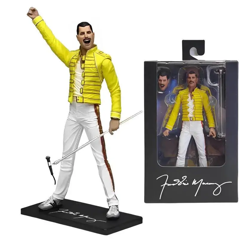 NECA Подлинная королева фронтман Фредди 86 волшебный Тур шарнирная Подвижная кукла модель статуя коллекция искусственный подарок
NECA Подлинная королева фронтман Фредди 86 волшебный Тур шарнирная Подвижная кукла модель статуя коллекция искусственный подарок