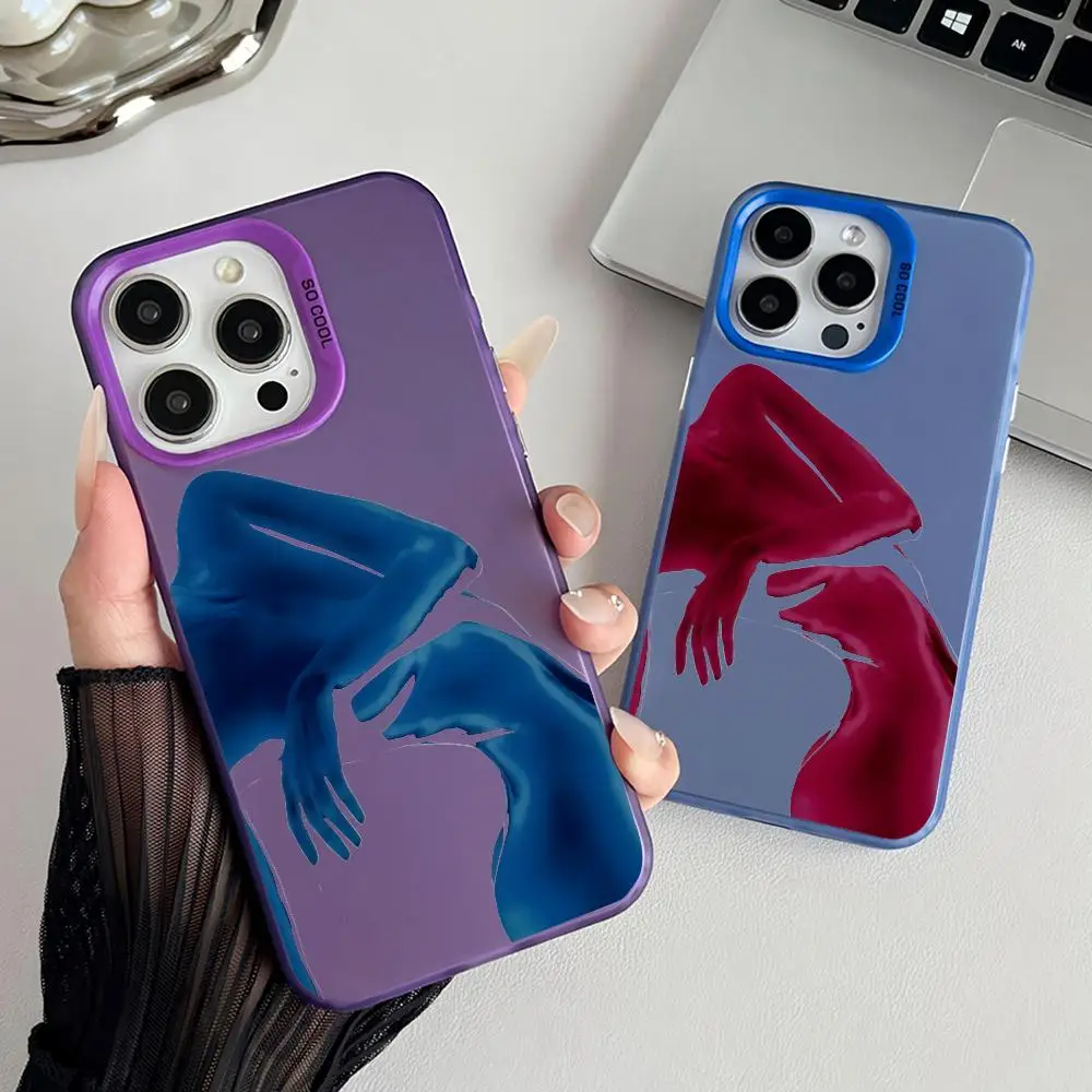 Artistic Human Silhouette Phone Case For iPhone 17 16 15 14 13 Pro Max Air Colorful Matte Laser Aurora Shockproof Phone Case
Artistic Human Silhouette Phone Case For iPhone 17 16 15 14 13 Pro Max Air Colorful Matte Laser Aurora Shockproof Phone Case