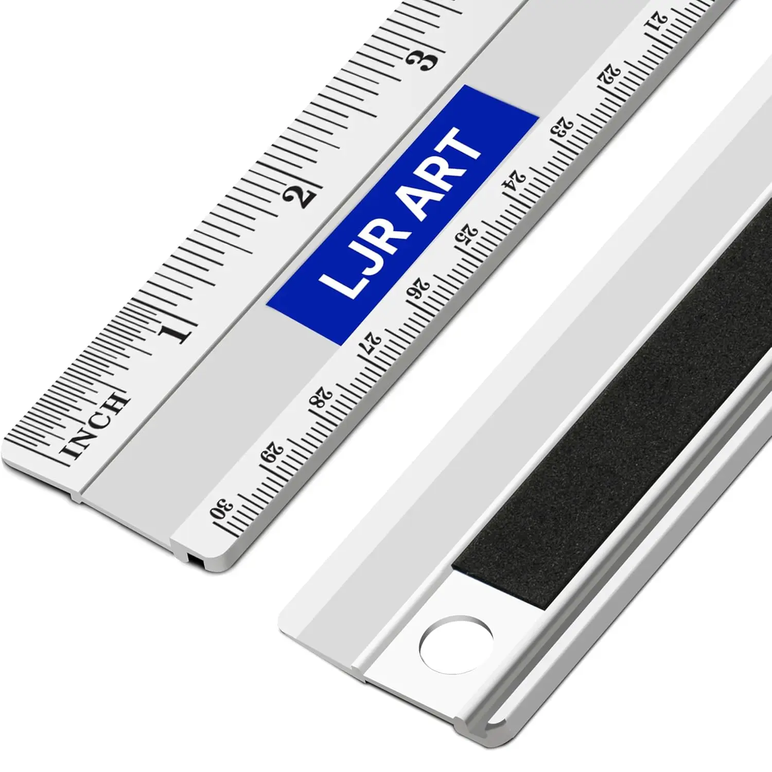 12 Inch Aluminum Cutting Ruler, Dual Scale Inch/Metric Measuring Tool, Lightweight Straight Edge for Architects and Students
12 Inch Aluminum Cutting Ruler, Dual Scale Inch/Metric Measuring Tool, Lightweight Straight Edge for Architects and Students