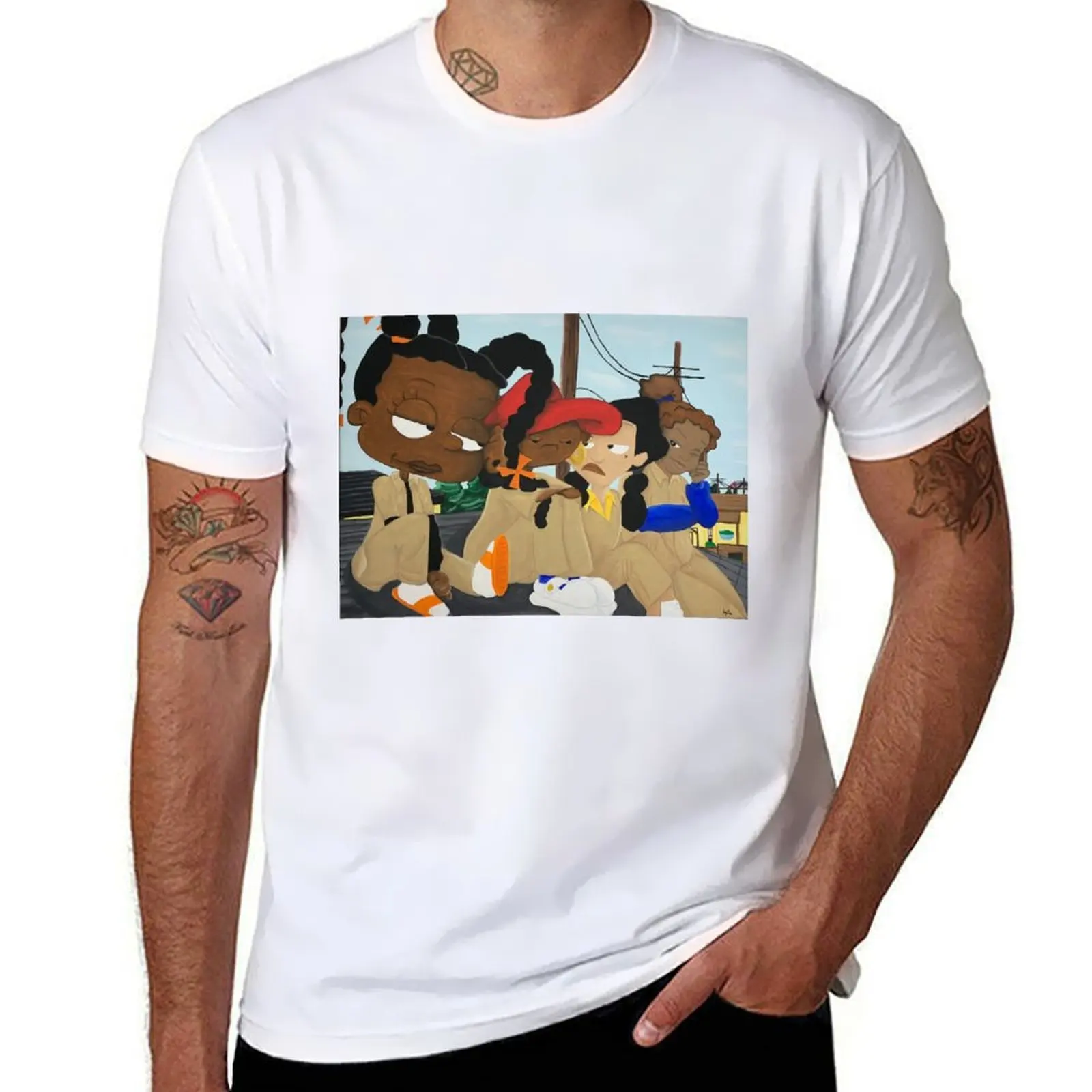 Cartoon “Set It Off” Throwback T-Shirt anime t shirts oversize black cotton t-shirt plain for man package T-Shirt
Cartoon “Set It Off” Throwback T-Shirt anime t shirts oversize black cotton t-shirt plain for man package T-Shirt