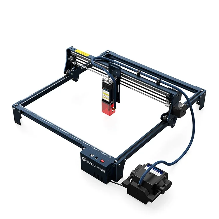 SCULPFUN S30 PRO 10W Wood Cutting Machinery Metal Engraver Automatic Air-assist System Engraving Machine
SCULPFUN S30 PRO 10W Wood Cutting Machinery Metal Engraver Automatic Air-assist System Engraving Machine