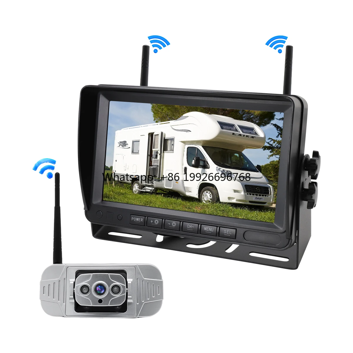 Factory Customized 7/9/10 Inch Car Reversing Camera Kit Wireless Rv Camera System 1080P 4-Ch Wireless Backup Camera System
Factory Customized 7/9/10 Inch Car Reversing Camera Kit Wireless Rv Camera System 1080P 4-Ch Wireless Backup Camera System