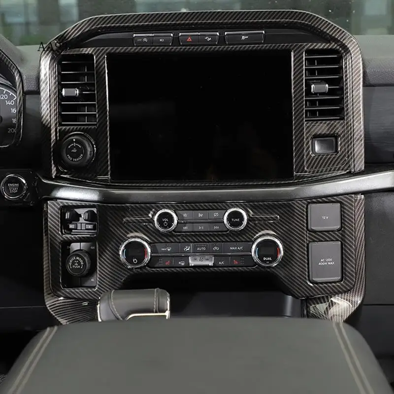AA-Car Central Control Navigation Screen Panel Cover For Ford F150 2021 2022 2023 Accessories - ABS Carbon Fiber
AA-Car Central Control Navigation Screen Panel Cover For Ford F150 2021 2022 2023 Accessories - ABS Carbon Fiber