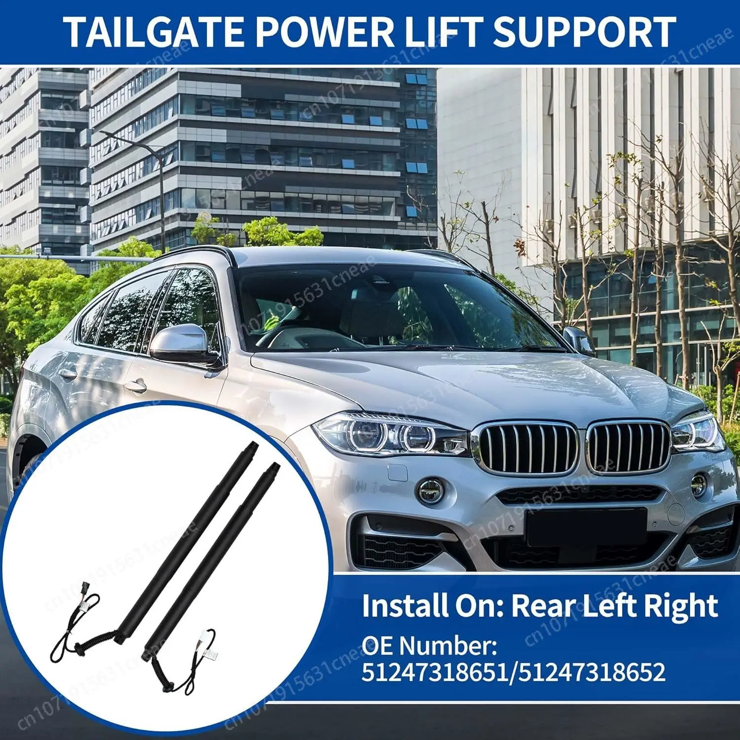 AP03 2PCS REAR PAIR SPINDLE DRIVE/GAS STRUT SPRING FOR AUTO TAILGATE BOOT FOR BMW X6 F16 51247318651 51247318652
AP03 2PCS REAR PAIR SPINDLE DRIVE/GAS STRUT SPRING FOR AUTO TAILGATE BOOT FOR BMW X6 F16 51247318651 51247318652