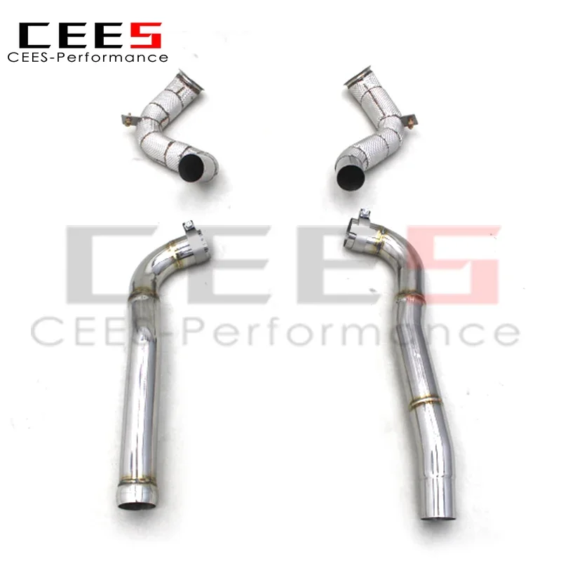CEES Exhaust Downpipe for Mercedes-Benz AMG GTS 2016-2023 with Catalyst Catted Downpipe Exhaust Pipe
CEES Exhaust Downpipe for Mercedes-Benz AMG GTS 2016-2023 with Catalyst Catted Downpipe Exhaust Pipe