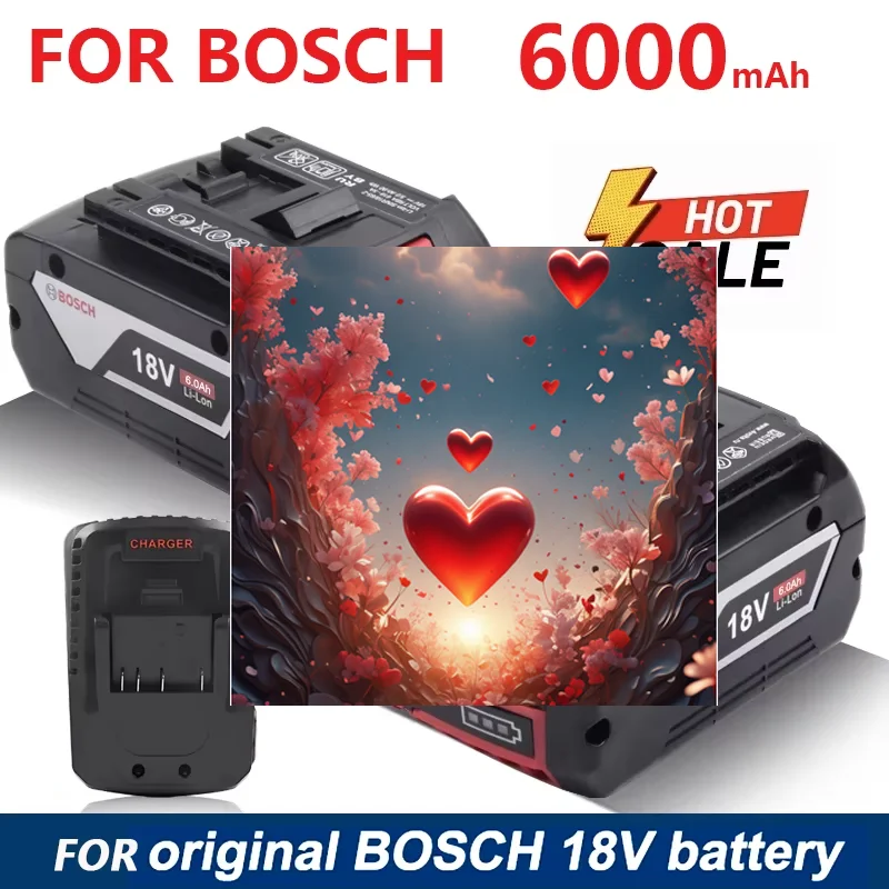 6000mAh backup batteries, Draadloze professional system, BAT609 BAT618 GBA18V80 tool battery For original Bosch 18V battery
6000mAh backup batteries, Draadloze professional system, BAT609 BAT618 GBA18V80 tool battery For original Bosch 18V battery