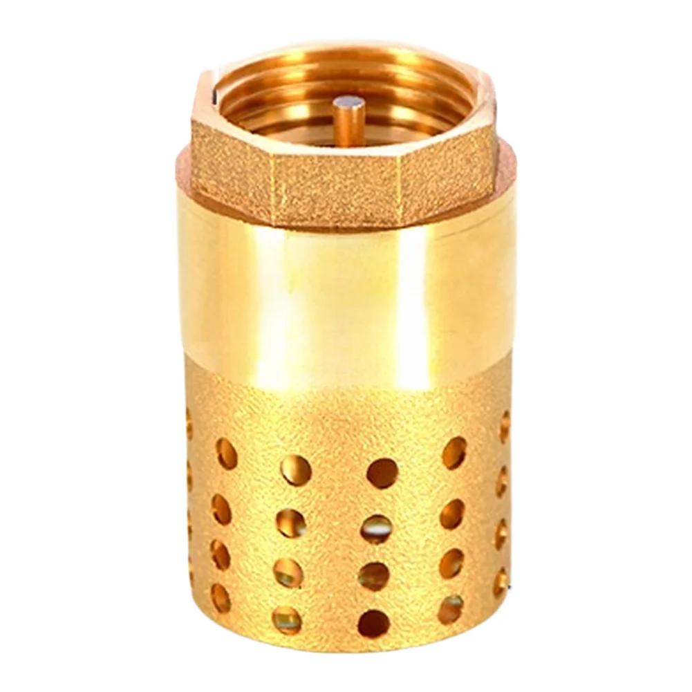 Brass 1 Inch Bottom Valve with Integrated Check Valve Action and Stainless Steel Mesh to Maintain Pump Efficiency
Brass 1 Inch Bottom Valve with Integrated Check Valve Action and Stainless Steel Mesh to Maintain Pump Efficiency
