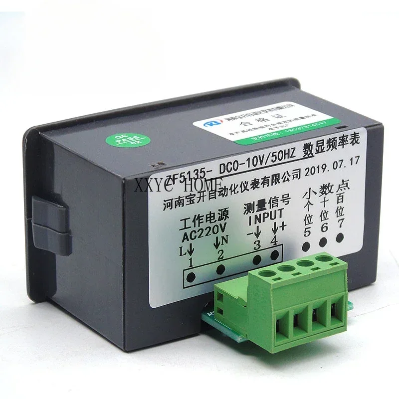 Zf5135 цифровой дисплей Вольтметр ac300v380v450vac500v Цифровой вольтметр переменного тока AC220V Источник питания
Zf5135 цифровой дисплей Вольтметр ac300v380v450vac500v Цифровой вольтметр переменного тока AC220V Источник питания