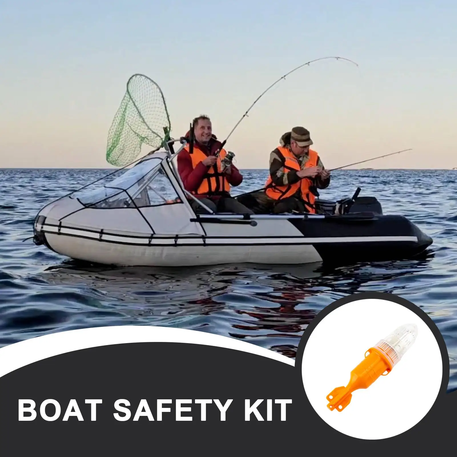 Marine Flares For Boats Buoy Fish Luring Light Waterproof Buoy Fish Luring Tool Electronic Day/Night Flare Safety Kit Visual
Marine Flares For Boats Buoy Fish Luring Light Waterproof Buoy Fish Luring Tool Electronic Day/Night Flare Safety Kit Visual