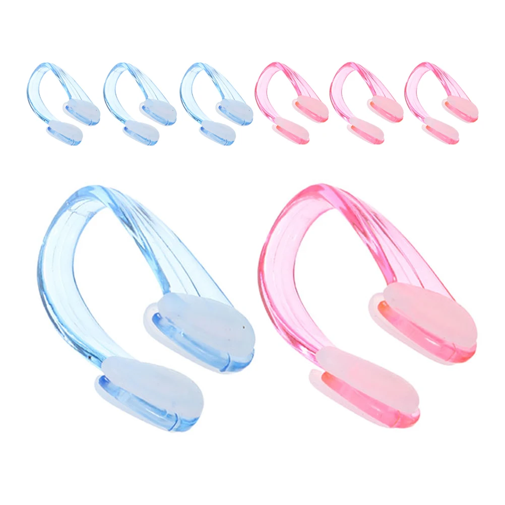 8 Pcs Silicone Waterproof Nose Clip Portable for Men Swim Nasal Stopper Clips Breathing Non-slip Ornament Clamps
8 Pcs Silicone Waterproof Nose Clip Portable for Men Swim Nasal Stopper Clips Breathing Non-slip Ornament Clamps