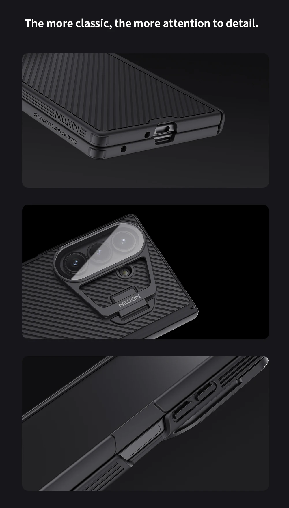 Nillkin For Samsung Galaxy Z Fold 7 5G Case Lens Camshield Prop Anti-fingerprint Transparency Camera Stand Cover Protection
Nillkin For Samsung Galaxy Z Fold 7 5G Case Lens Camshield Prop Anti-fingerprint Transparency Camera Stand Cover Protection