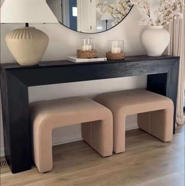 mn Retro Distressed Modern Simple Console Table Sofa Back Display Table Suitable for Home Entrance Hotel Corridor or Foyer@
mn Retro Distressed Modern Simple Console Table Sofa Back Display Table Suitable for Home Entrance Hotel Corridor or Foyer@