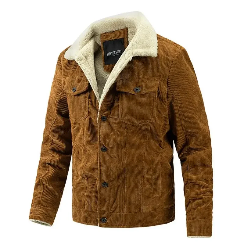 Men Corduroy Down Jackets 2022 Autumn Winter Fleece Jackets Thicker Warm Slim Fit Coats High Quality Men Casual Jackets XXL
Men Corduroy Down Jackets 2022 Autumn Winter Fleece Jackets Thicker Warm Slim Fit Coats High Quality Men Casual Jackets XXL