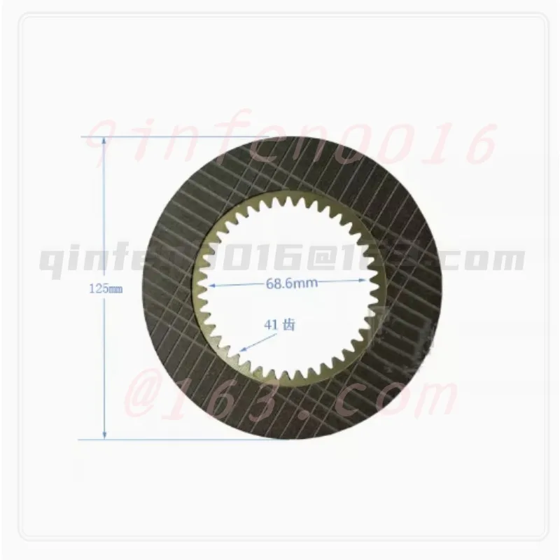 For Hefeng Forklift Hydraulic Clutch Friction Plate Paper Base Plate Transmission Active Plate 41 Teeth 11243-82141
For Hefeng Forklift Hydraulic Clutch Friction Plate Paper Base Plate Transmission Active Plate 41 Teeth 11243-82141