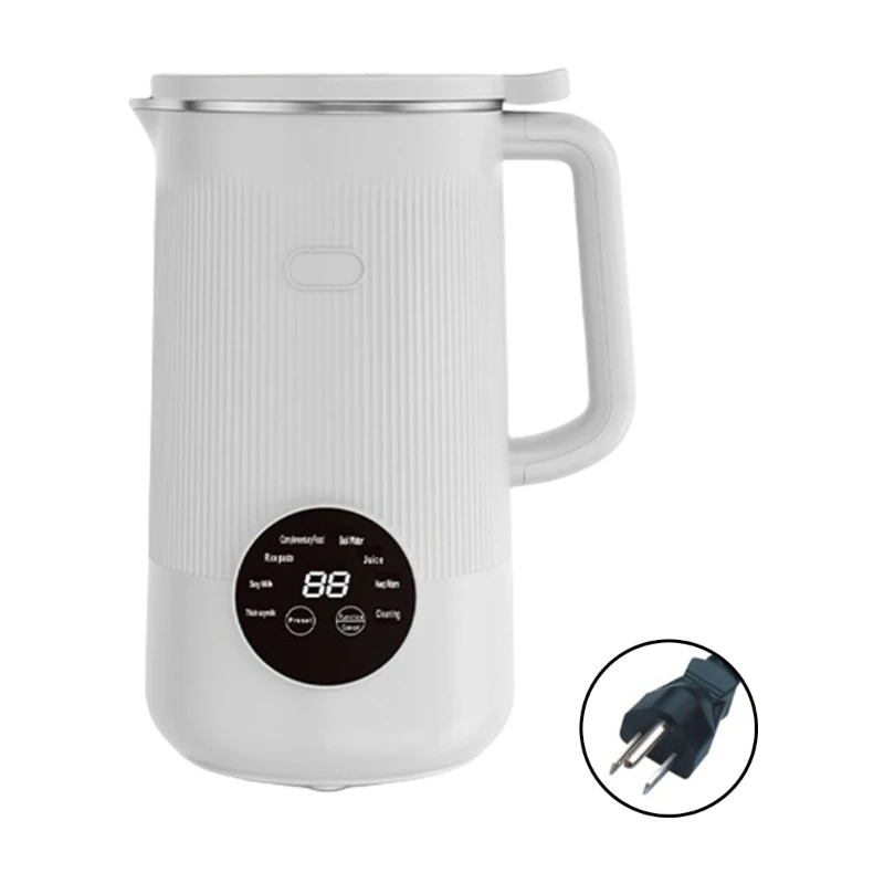 4X7B 1000ml Capacity Nut Milk Maker Stainless Steel Soybean Milk Machine for Kitchen
4X7B 1000ml Capacity Nut Milk Maker Stainless Steel Soybean Milk Machine for Kitchen