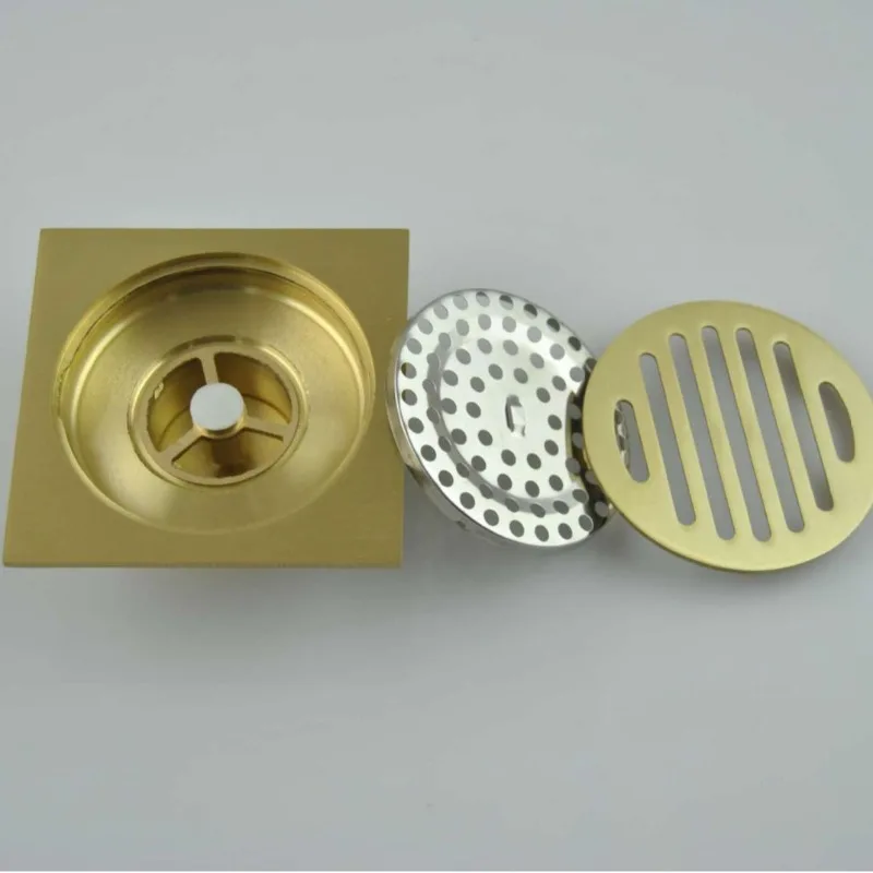 Golden All-copper Floor Drain, Vintage Carved Drain for Bathrooms and Washing Machines, Anti-odor and Anti-clogging Floor Drain.
Golden All-copper Floor Drain, Vintage Carved Drain for Bathrooms and Washing Machines, Anti-odor and Anti-clogging Floor Drain.