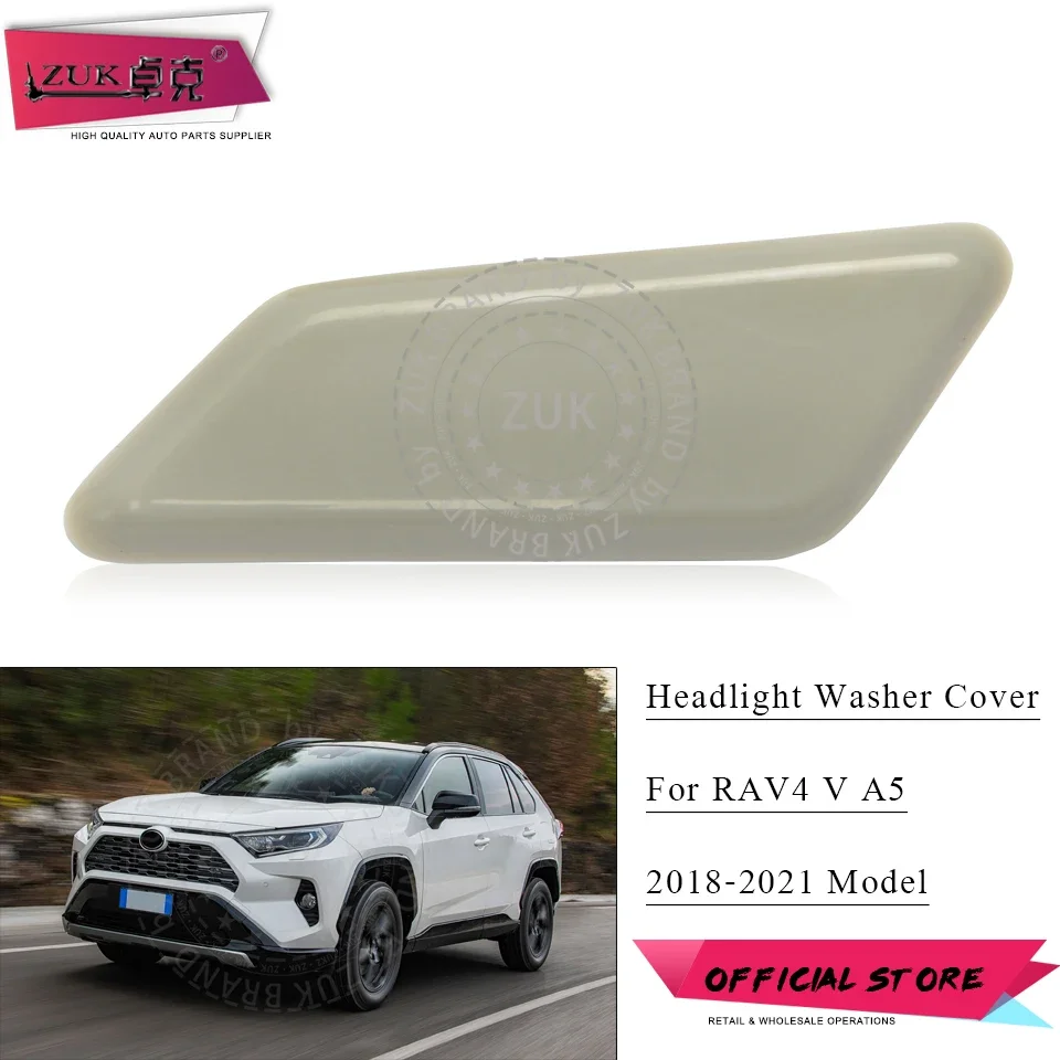ZUK Car Exterior Parts Front Bumper Headlight Headlamp Washer Nozzle Cover Sprayer Jet Cap For TOYOTA RAV 4 RAV4 V A5 2018-2021
ZUK Car Exterior Parts Front Bumper Headlight Headlamp Washer Nozzle Cover Sprayer Jet Cap For TOYOTA RAV 4 RAV4 V A5 2018-2021