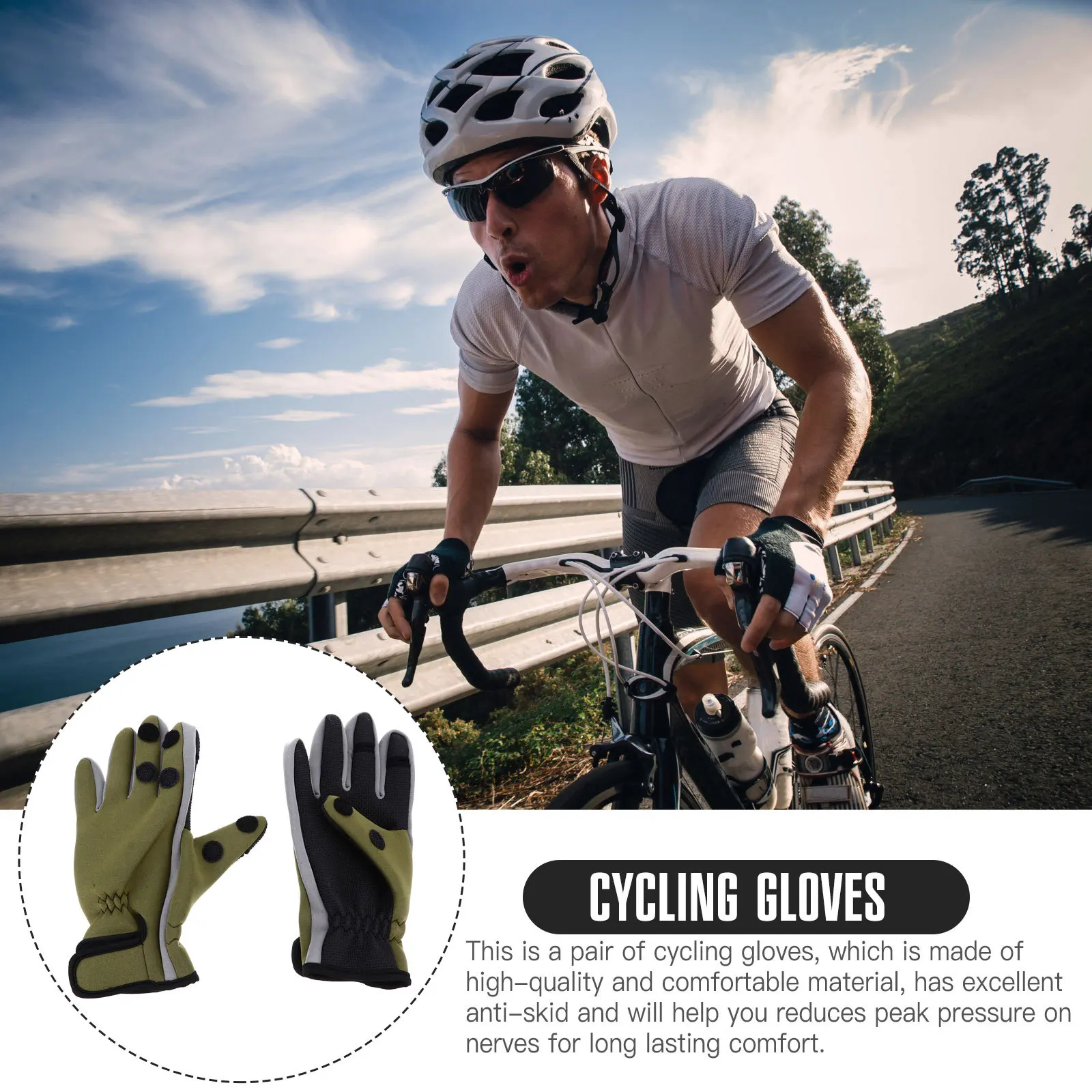 1Pair Three Fingers Cut Mitts Anti-Slip Waterproof Winter Warm Gloves for Riding Cycling Hiking Camping Durable Non-Slip
1Pair Three Fingers Cut Mitts Anti-Slip Waterproof Winter Warm Gloves for Riding Cycling Hiking Camping Durable Non-Slip