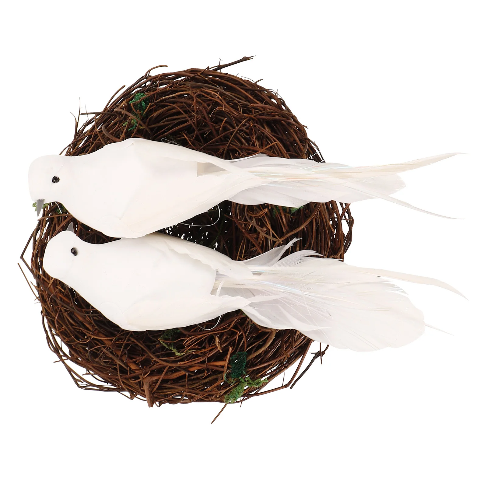 1Set Simulated Bird Nest Decor Rattan Birds Nest for Yard Garden Home Office Restaurant Scene Decoration
1Set Simulated Bird Nest Decor Rattan Birds Nest for Yard Garden Home Office Restaurant Scene Decoration