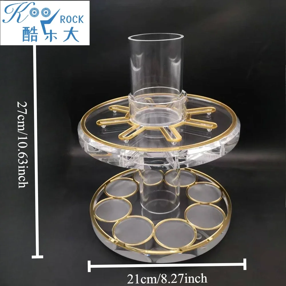 Acrylic Kiddush Wine Fountain & Decanter Set- Kosher Decanter for Jewish Holidays & Shabbat
Acrylic Kiddush Wine Fountain & Decanter Set- Kosher Decanter for Jewish Holidays & Shabbat