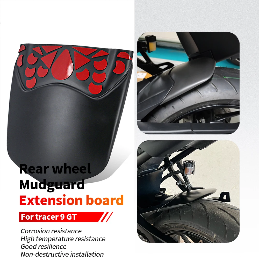 For Yamaha Tracer 9GT 2021-23 TRACER 9GT Motorcycle Rear Fender Extension Fender Waterproof Splash
For Yamaha Tracer 9GT 2021-23 TRACER 9GT Motorcycle Rear Fender Extension Fender Waterproof Splash