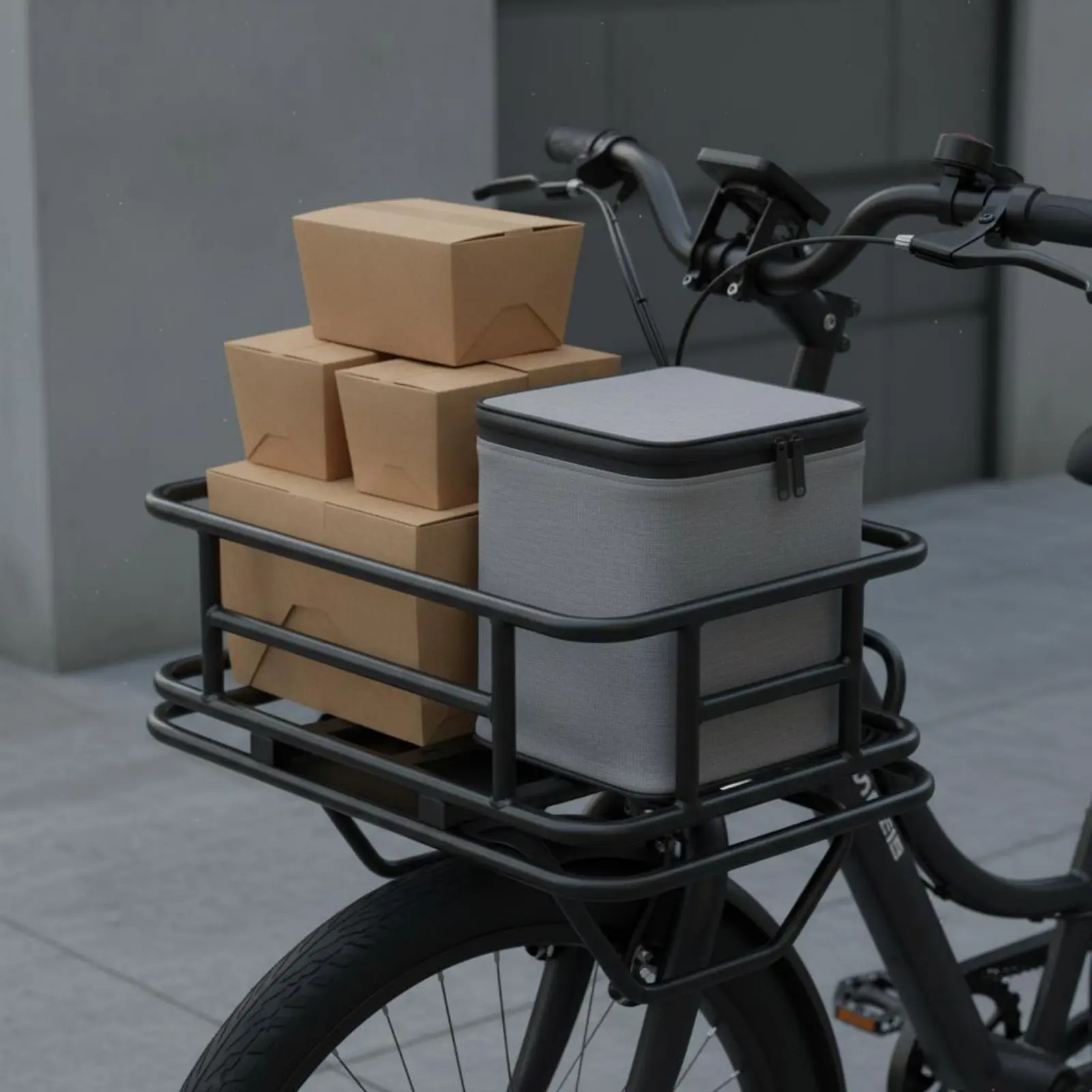 Large Bike Cargo Rack Heavy-Duty Metal Cargo Basket Metal Bike Basket Easy to Install Cycling Gear Rust-Resistant for Commuting
Large Bike Cargo Rack Heavy-Duty Metal Cargo Basket Metal Bike Basket Easy to Install Cycling Gear Rust-Resistant for Commuting