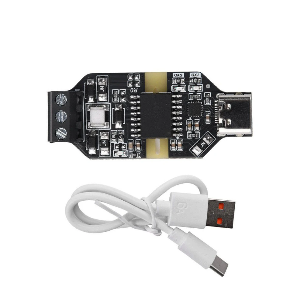 CH343P High Speed USB to RS485 Isolated Converter 6Mbps Industrial Grade Anti-Interference Serial Module 3.3V/5V 16KV Isolation
CH343P High Speed USB to RS485 Isolated Converter 6Mbps Industrial Grade Anti-Interference Serial Module 3.3V/5V 16KV Isolation