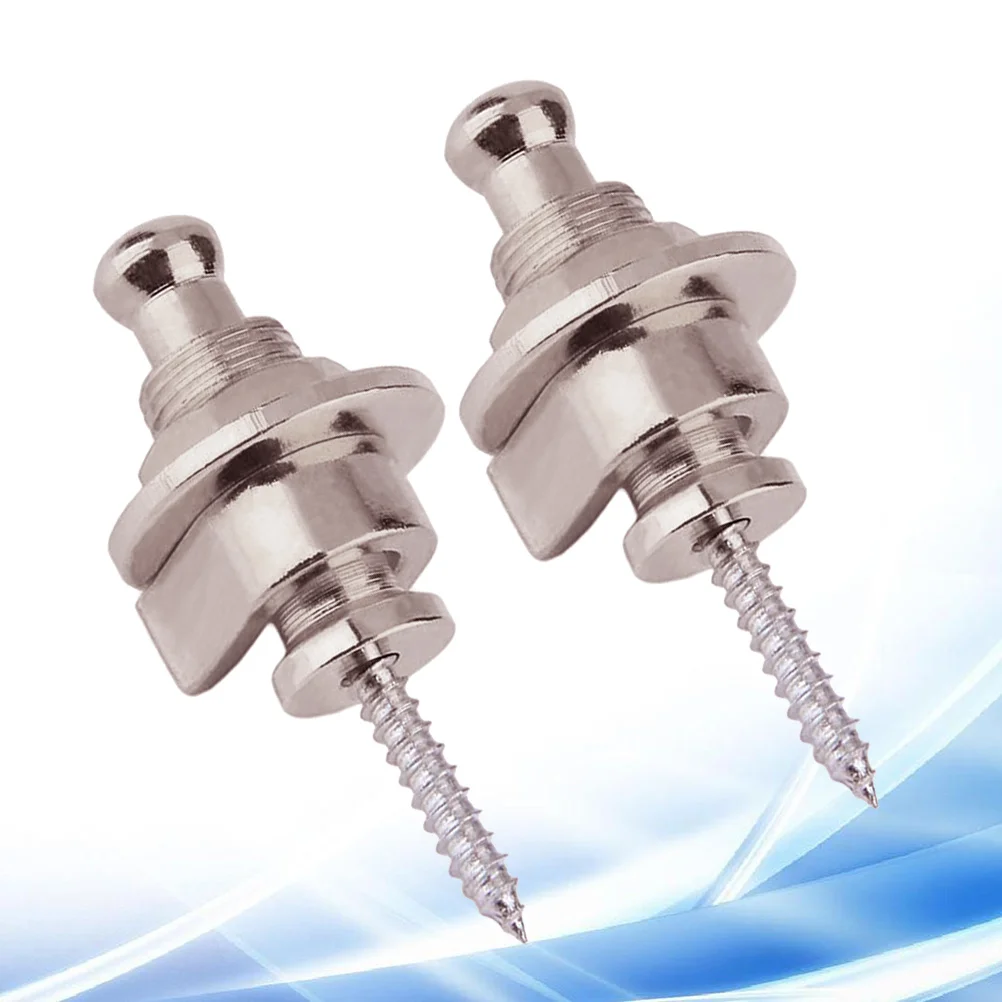 2Pcs Guitar Strap Lock Nail Silver Anti-Slip Bass Belt Locks Sturdy Secure Strap Button for Guitar Bass Musical Instruments
2Pcs Guitar Strap Lock Nail Silver Anti-Slip Bass Belt Locks Sturdy Secure Strap Button for Guitar Bass Musical Instruments