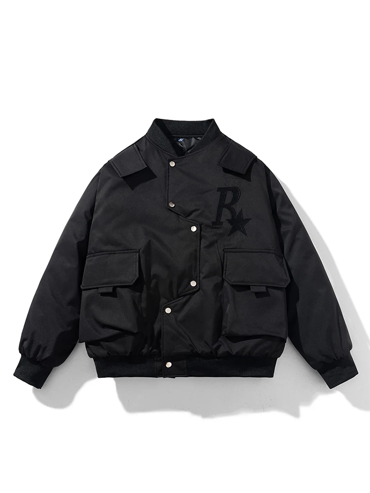 Мужская куртка Thiened Workwear для весны, осени и зимы, асимметричная, в стиле бейсбольной куртки, для пар, в американском стиле, куртка-пилот Thiened, хлопок...
Мужская куртка Thiened Workwear для весны, осени и зимы, асимметричная, в стиле бейсбольной куртки, для пар, в американском стиле, куртка-пилот Thiened, хлопок...