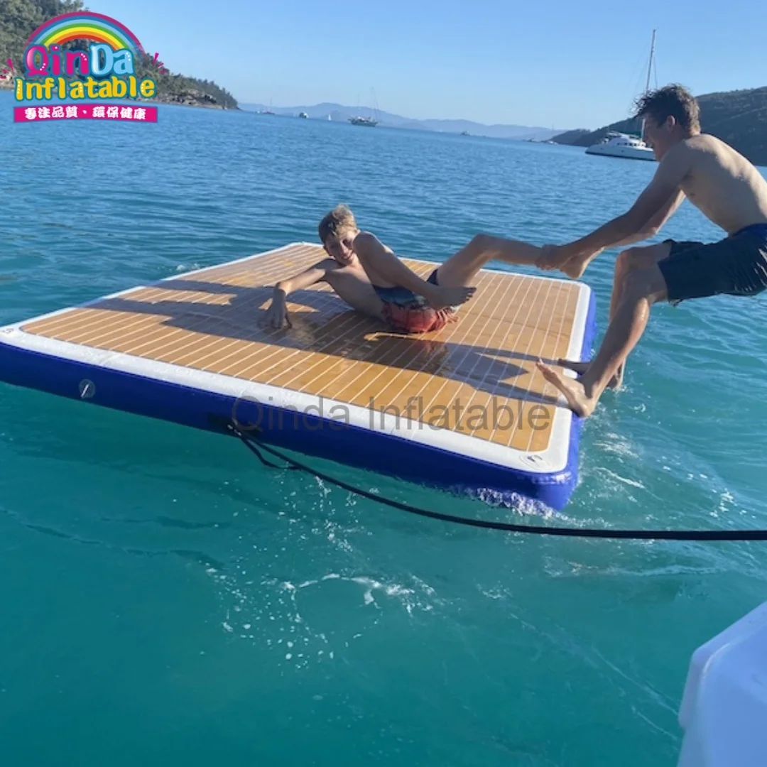20cm Thickness Drop Stitch Anti-slip Floating Platform With EVA Pad Inflatable Dock
20cm Thickness Drop Stitch Anti-slip Floating Platform With EVA Pad Inflatable Dock