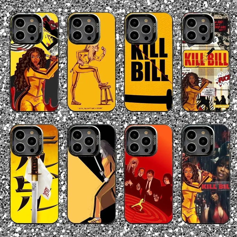 Film K-Kill B-Bill Phone Case For iPhone 16,15,14,13,12,11,Pro,XS,Max,Plus,Mini,SE Black Candy Matte Shockproof Cover
Film K-Kill B-Bill Phone Case For iPhone 16,15,14,13,12,11,Pro,XS,Max,Plus,Mini,SE Black Candy Matte Shockproof Cover