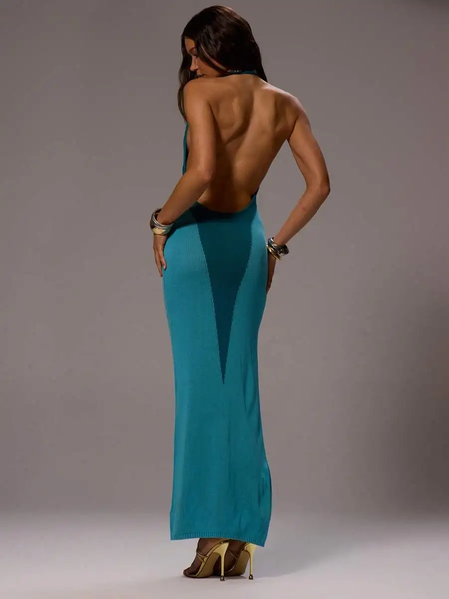 Halter Neck Knit Bodycon Maxi Dress Sexy Summer Spring Rave Festival Party Going Out
Halter Neck Knit Bodycon Maxi Dress Sexy Summer Spring Rave Festival Party Going Out
