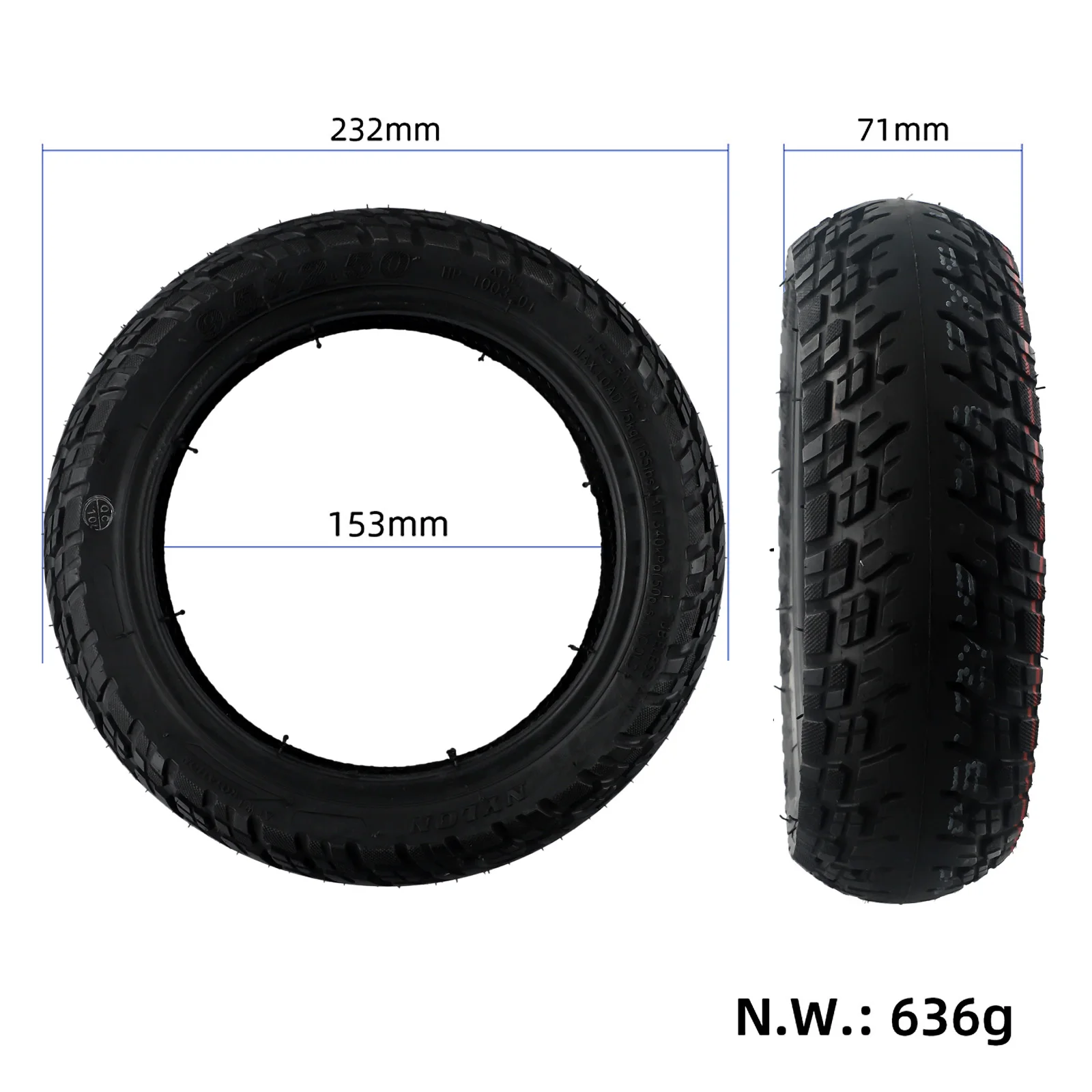 Practical Hot Sale Brand New Durable Tubeless Tire Off-Road Tyre 9.5 Inch 9.5x2.50 Electric Scooter Accessories
Practical Hot Sale Brand New Durable Tubeless Tire Off-Road Tyre 9.5 Inch 9.5x2.50 Electric Scooter Accessories