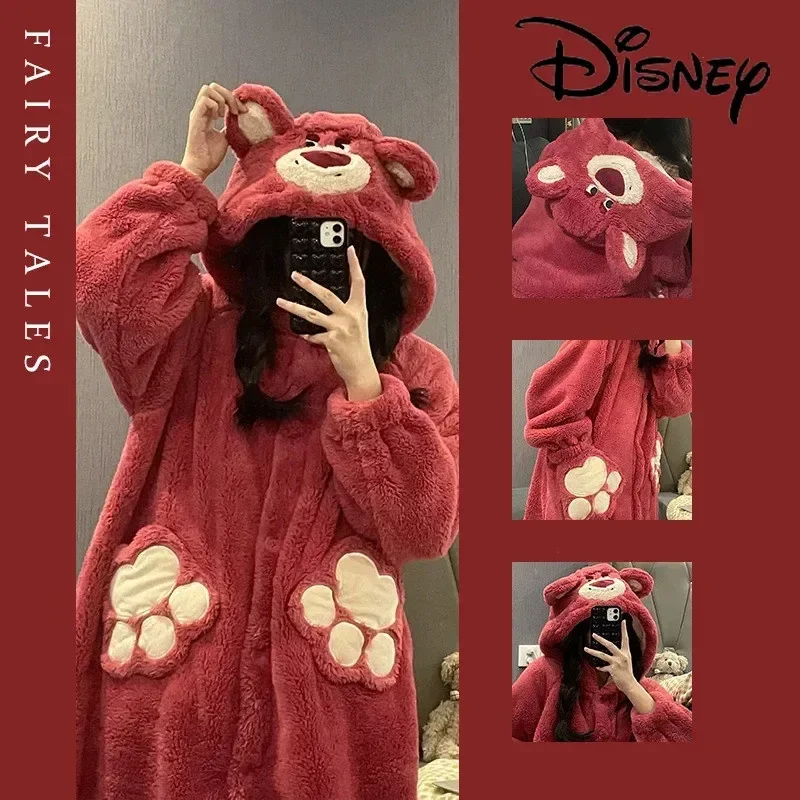 Disney Kawaii Lotso ночная рубашка с мультяшным принтом коралловый бархатный женский топ Пижама плюшевый мягкий Халат с капюшоном кардиган Ночная Рубашка домашняя одежда теплая
Disney Kawaii Lotso ночная рубашка с мультяшным принтом коралловый бархатный женский топ Пижама плюшевый мягкий Халат с капюшоном кардиган Ночная Рубашка домашняя одежда теплая