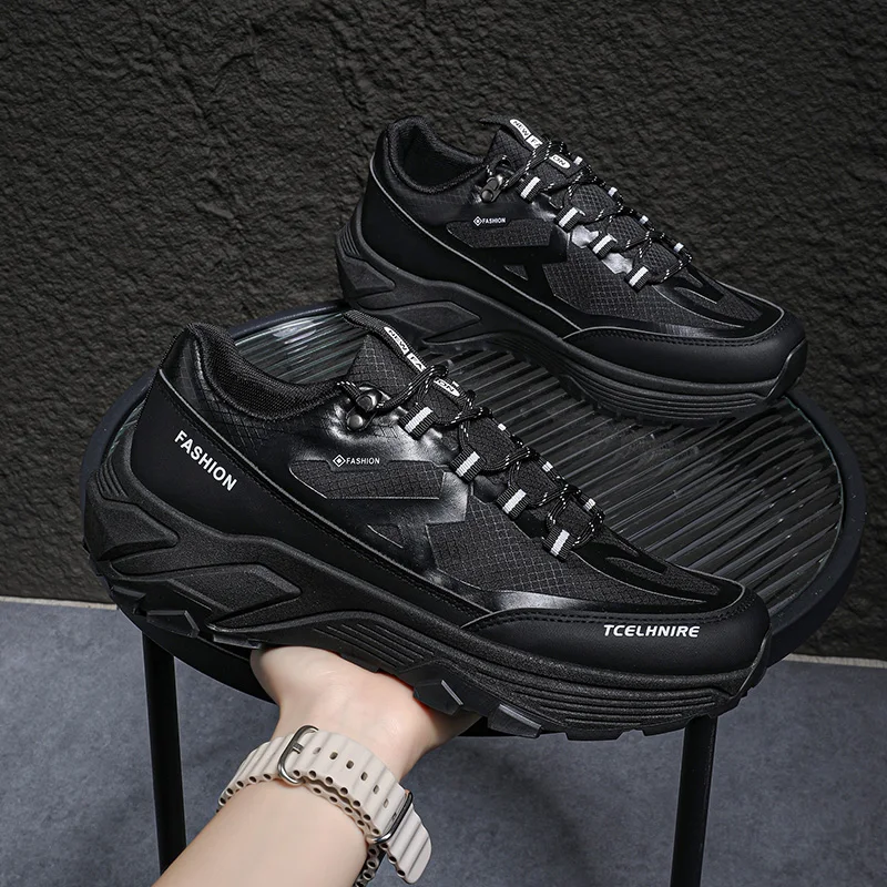 2025 Spring New Men's Sneakers Mesh Breathable Thick Sole Fashionable Hiking Mountaineering Versatile Casual Shoes
2025 Spring New Men's Sneakers Mesh Breathable Thick Sole Fashionable Hiking Mountaineering Versatile Casual Shoes