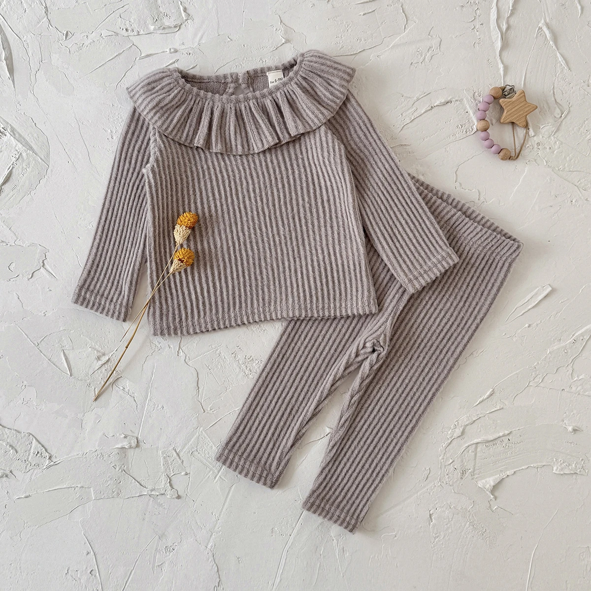 Baby Girl Clothing Floral Solid Fleece Fleece Fleece Sweatshirt Elastic Pants Clothes Fall Outfits Baby Clothes for Newborn
Baby Girl Clothing Floral Solid Fleece Fleece Fleece Sweatshirt Elastic Pants Clothes Fall Outfits Baby Clothes for Newborn